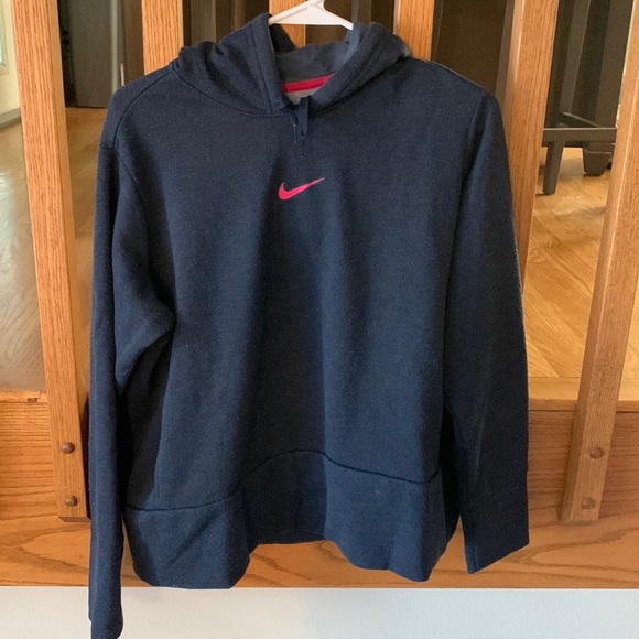 Navy blue women’s hoody - Picture 1 of 4